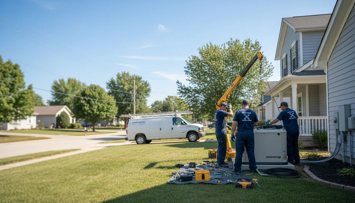 Generator Installation in Bruceville, IN near me